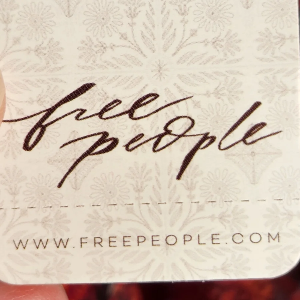 Free People NWT Out For The Night Hot Combo BOHO Top Size Medium